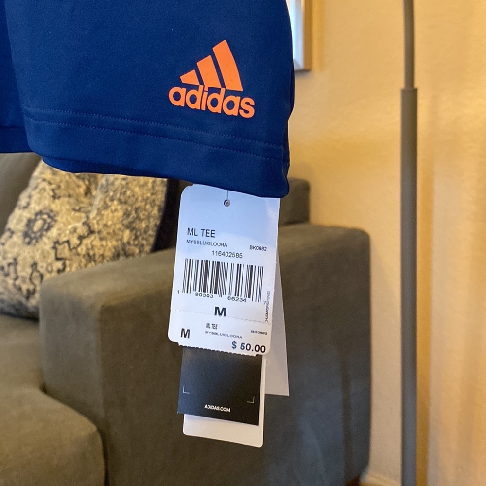 Adidas NWT Tennis T-Shirt M - Picture 2 of 6